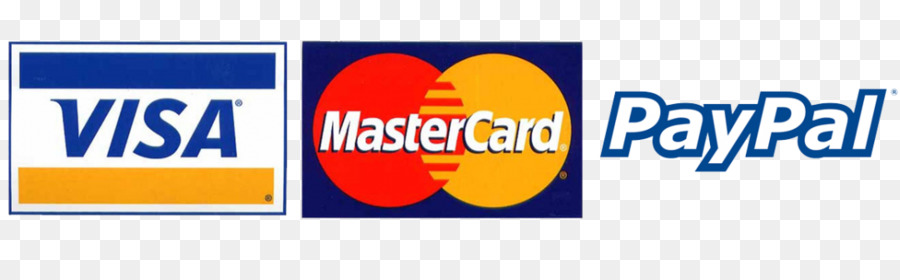 Visa, Mastercard, PayPal